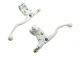 Paire de levier de frein cyclos BLANC universels