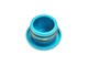 Tankdeckel Alu blau Piaggio Si