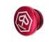 Tankdeckel Alu rot Piaggio Si