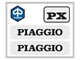Aufkleber Piaggio PX «Set»