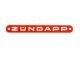 Sattelemblem Zündapp (Rot)