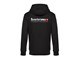 Pullover à capuche Scooterama officiel noir, taille : S