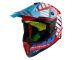 Crosshelm MT FALCON Enduro, rot / blau, Grösse L