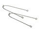 Set Schutzblechstrebe gedreht Puch Maxi N hinten / vorne