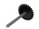 Axe de pédalier 28 dents 215mm, vélomoteurs Piaggio Bravo / universel