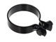 Collier bride pour silencieux d'échappement (renforcé), couleur noir, Ø 60mm