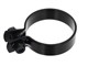 Collier bride pour silencieux d'échappement (renforcé), couleur noir, Ø 60mm