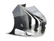 Capot prise d'air pour turbine de refroidissement (petit) chrome, vélomoteurs Sachs 503