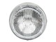 Lampe Rund schwarz / Chrom (140mm)