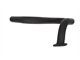 Coude d'échappement 25.5mm tuning noir, vélomoteurs Puch Supermaxi LG1 / LG2