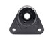 Plateau de roue arrière alu CNC MCRWK noire, vélomoteurs Piaggio Ciao, Si, Bravo