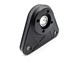 Plateau de roue arrière alu CNC MCRWK noire, vélomoteurs Piaggio Ciao, Si, Bravo