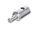 Rallonge inox + 48mm pour axe de pédalier, unviersel vélomoteurs