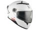Casque MT Thunder 4 SV Blanc Brillant, double visière, taille : L