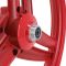 Paire de jante alu rouge 17", vélomoteurs 103 SP-MVL