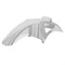 Garde boue avant F1, plastique chrome