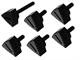 Seitenschutz-Schraubenset «CNC» Puch X30 NS / NL / NG