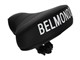 Sattel (niedrig) schwarz mit BELMONDO Aufdruck, universal