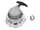 Seilzugstarter Puch E50 Bosch / Ducati Zündung Silber / Chrom CNC
