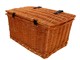 Rattan Korb hellbraun (Paprika) geflechtet