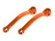 Set de manivelles de pédales 182mm qualité 1A orange, vélomoteurs Puch et universel
