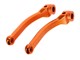 Set de manivelles de pédales 182mm qualité 1A orange, vélomoteurs Puch et universel