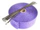 Ruban isolant d'echappement 2 pouce (50.8mm) x 10m, violet