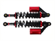 Amortisseur arrière 360mm M8 noir/rouge, vélomoteurs universels