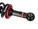 Amortisseur arrière 360mm M8 noir/rouge, vélomoteurs universels
