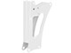 Enjoliveur de selle / boite à outils blanc, vélomoteurs Peugeot 103