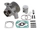 Kit cylindre AKOA "Power Edition" Ø 38mm 50cc alu, vélomoteurs Sachs 503 2AL, AAL, 2BL, ABL CH