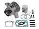 Kit cylindre AKOA "Power Edition" Ø 41mm 55cc Racing sans culasse, vélomoteurs Sachs 503 2AL, AAL, 2BL, ABL CH