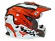 Casque ADX cross MX2 bleu rouge brillant, taille : XL