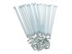 Kit rayons et embouts de roue, 135° 2.6 x 189mm, complet en Set