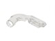 Abdeckung transparent Lusito Gasgriff (hinten flach)