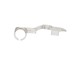 Abdeckung transparent Lusito Gasgriff (hinten flach)