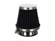 Pilzluftfilter konisch, universal 54mm Chrom / schwarz