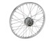 Vorderrad 19" CNC Nabe / Aluminium Felgenring
