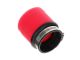 Luftfilter Ø=65mm Schaumstoff gerade (rot)