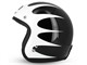 Casque Jet "Gasoline Cafe Racer S250", noir / blanc taille : S