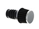 Powerfilter schwarz / chrom I Bing 12-15mm Vergaser