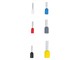 Assortiment de cosses | isolées | 93 pièces