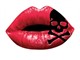 Autocollant sticker "Death-Kiss" 60x80mm