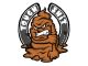 Autocollant stickers "tough shit" 60x80mm