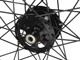 Roue à rayons 17"pouces arrière noir moyeu CNC, vélomoteur Peugeot 103 avant / Puch-Sachs avec frein torpedo