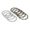 Disques d'embrayage (lisses + garnis), moto Yamaha YZF-R, WR-X, WR-R 125cc 4T