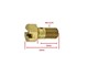 Gicleur principal Gurtner 5mm Peugeot 103 - taille : 58