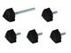 Kit visserie pour cache latéraux (Top qualité), vélomoteurs Puch Maxi N