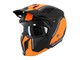 Casque trial MT Streefighter SV TOTEM B4 MATT, gris-orange Taille : M