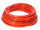 Rouleau de gaine de cable fourré téflon Ø5mm (30m), orange